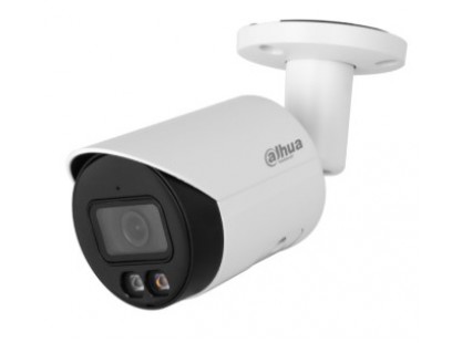 Dahua Bullet IPC-HFW2849S-S-IL-0280B F2.8 (Balta, 8MP 4K UHD, ~104°, IR+balta šviesa 30m, IP67)