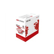 Kabelis ryšio Hikvision UTP 5E (Gysla-0.50mm, ritė 305m) DS-1LN5E-S
