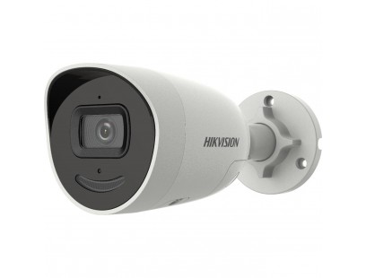 Hikvision bullet  DS-2CD2086G2-IU/SL(C) F4 (balta, 8 MP, 40 m. IR, AcuSense)