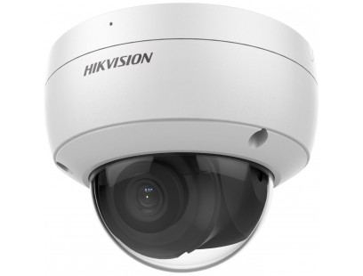 Hikvision dome DS-2CD2143G2-IU F2.8 (balta, 4 MP, 30 m. IR, AcuSense)