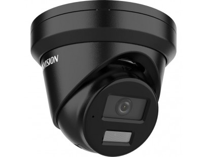 Hikvision dome DS-2CD2346G2H-IU F2.8 (juoda, 4 MP, 30 m. IR, AcuSense)