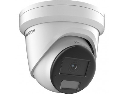 Hikvision dome DS-2CD2387G2H-LIUeF F4 (balta, 8 MP, 30 m. IR; 30 LED, Hybrid Light)