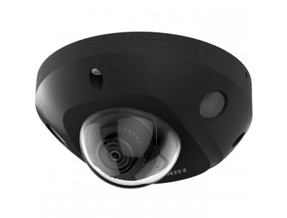 Hikvision mini dome DS-2CD2546G2-IS F2.8 (C) (juoda, 4 MP, 30 m. IR, AcuSense)