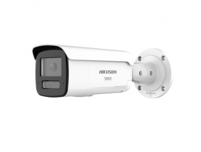 Hikvision Bullet DS-2CD2T47G3-LIS2UY/SL 2.8mm (balta, 4MP, ColorVu 3.0, AcuSense, IR+LED 60 m)