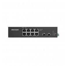 Hikvision 10 prievadų 8 PoE prievadų pramoninis komutatorius DS-3T0510HP-E/HS