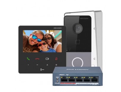Hikvision SP telefonspynės komplektas DS-KIS606-P