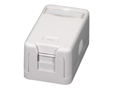 Virštinkinė vienvietė montavimo dėžutė EFB ET-25166 (1 x RJ45)
