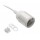 Lemputės lizdas su laidu baltas GTV GZ-E27000-00 (baltas, E27, 60W)