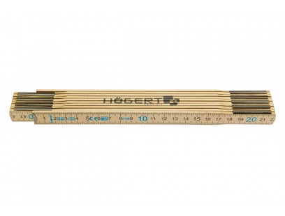 Medinė ruletė HOGERT HT4M262 (2m x 16mm)