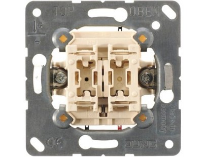 1 kl. mygtuko mechanizmas žaliuzėms JUNG 539VU (10A/250V)