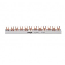 Izoliuota sujungimo šyna Hager KDN380A (3P, 57 mod., 10mm)