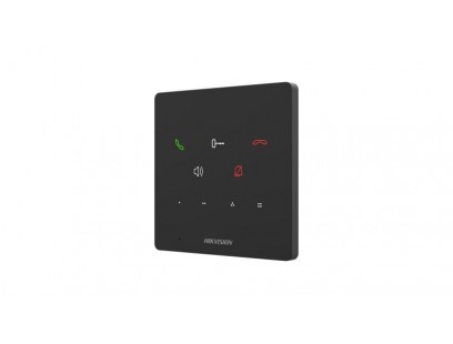 Telefonspynės vidinė stotelė, be ekrano, Hikvision DS-KH6000-E1 (JUODAS)