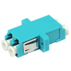 Optinis adapteris LC/UPC-LC/UPC MM Duplex OM3