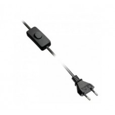 Laidinis jungiklis GTV LD-KABE2M-00 (2m, juodas)