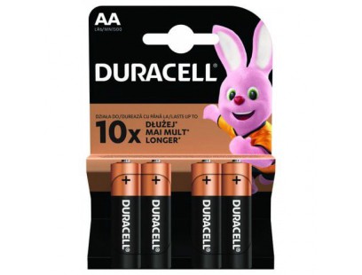 Baterija Duracell Alkaline LR6/AA (4 vnt.)