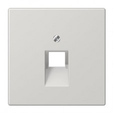 Kompiuterinio lizdo apdaila JUNG LS969-1UALG (pilka, 1xRJ45)