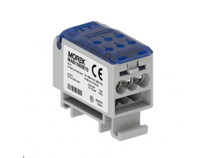 Paskirstymo gnybtas Morek OJL80A (mėlynas) MAB1080B10