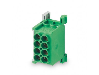 Paskirstymo gnybtas Morek MAG1250G32 (žalias, 4x25mm²)