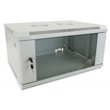 Komutacinė spinta 19'' pakabinama 12U 600x600mm (pilka, surinkta, IP20) AWM2-6612