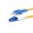 Optinis jungiamasis laidas LC/UPC–LC/UPC (Duplex, OS1/OS2, G657A1, LSZH, SM, 3mm, 1m)