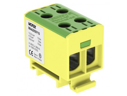 Gnybtas OTL50-2 Morek MAA2050Y10 (Geltonai/Žalias, 2x1.5-50mm2, Al/Cu, 1000V)