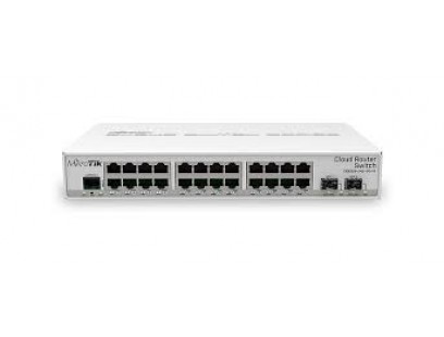 24 prievadų komutatorius MikroTik CSS326-24G-2S+RM 6