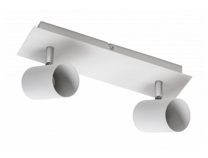 VENETO šviestuvas prie sienos (baltas, 20W, 2xGU10, IP20) GTV OS-VEN20WO2-00
