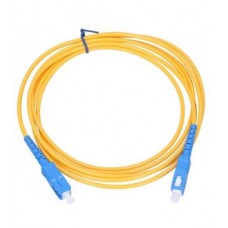 Optinis laidas SC/UPC–SC/UPC SM (1m, simplex, OS1/OS2, G657A1, 9/125µm, LSZH)