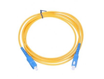 Optinis laidas SC/UPC–SC/UPC SM (1m, simplex, OS1/OS2, G657A1, 9/125µm, LSZH)
