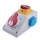PawBol R-BOX B.165/1/LP-S plastikinis skydelis su kištukiniais lizdais (1x16A/250V, 1x250V)