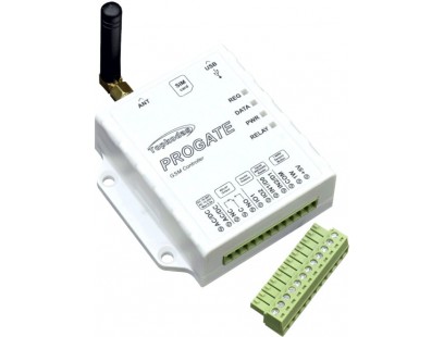 GSM vartų valdiklis Topkodas PROGATE 4G (800 vartotojų, valdymas skambučiais, SMS, Seranova mobili aplikacija)