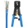 Tinklo užspaudimo replės SWTP003 perkišamoms jungtims (RJ45/RJ12 8P/6P/4P)