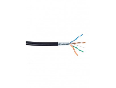 LAN tinklo kabelis Schnur FTP 5e 0.50mm (lauko, PVC, PE, Eca, 500m)