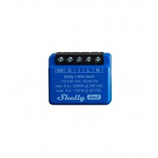 Wi-Fi valdoma relė Shelly Mini 1 Gen3 (8A , 110-240 VAC, 5A 30 VDC)