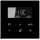 Termostatas su LCD ekranu JUNG TRDLS1790SW (Juodas,vidaus, programuojamas)
