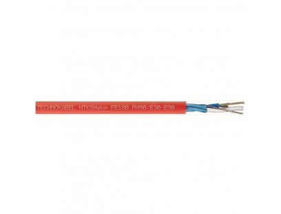 Gaisrinis nedegus kabelis Technokabel HTKSHekw FE180/Ph90 E30-E90 1x2x1.4mm (500m, B2ca, s1a, d0, a1, ekranuotas)
