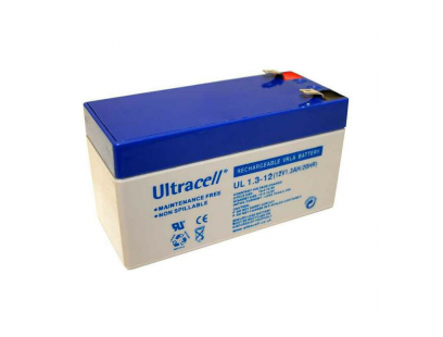 Akumuliatorius Ultracell UL1.3-12 (1.3 Ah, 12V)