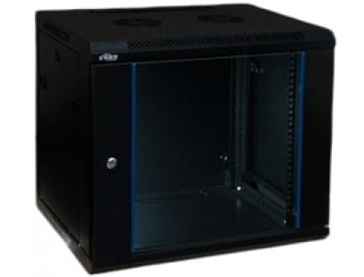 Komutacinė spinta 10'' pakabinama 9U 300x300x532.2mm (juoda, nesurinkta, IP20) ASP-3309