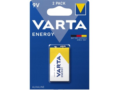 Baterija VARTA Alkaline Energy 6LR61/6LF22/9V Krona (1 vnt.)