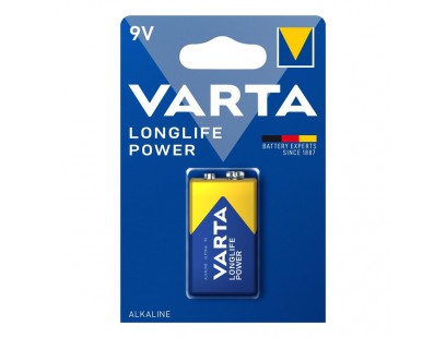 Baterija VARTA Alkaline Long life 6LR61/6LF22/9V Krona (1 vnt.)