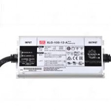 Impulsinis maitinimo šaltinis LED 96W 12V 8A IP67, dimeriuojamas, Mean well XLG-100-12-A
