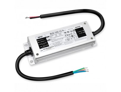 Impulsinis maitinimo šaltinis LED 150W 12V 12.5A IP67, dimeriuojamas, Mean well XLG-150-12-A