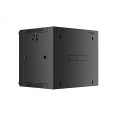 Komutacinė spinta 19'' pakabinama 9U 600x450mm (juoda, nesurinkta, IP20) ASP2-6409