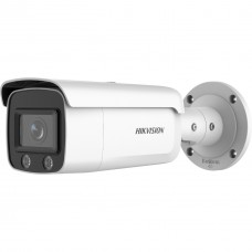 Hikvision bullet DS-2CD2T47G2-LSU/SL F2.8 (balta, 4 MP, 60 m. LED, ColorVu)