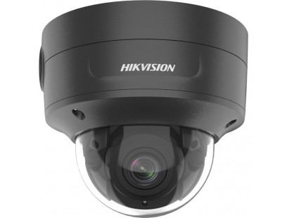 Hikvision dome DS-2CD2746G2HT-IZS F2.8-12 (juoda, 4 MP, 40 m. IR, AcuSense, Darkfighter)