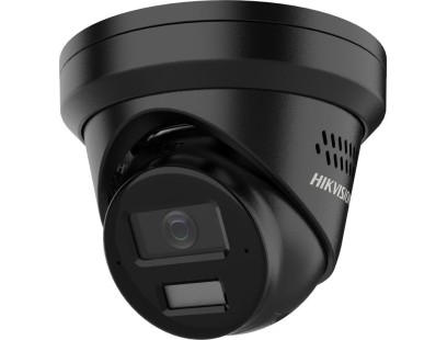 Hikvision dome DS-2CD2343G2-LI2U/SL F2.8 (juoda, 4 MP, 30 m IR+LED, AcuSense)