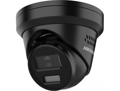 Hikvision dome DS-2CD2383G2-LI2U F2.8 (juoda, 8 MP, 30 m IR+LED, AcuSense)