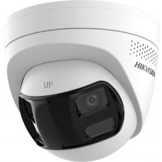 Hikvision dome DS-2CD1363G2P-LIUF/SL F2.8 (balta, 6 MP, 180°, 30 m LED, Smart Hybrid)