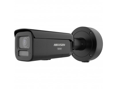 Hikvision bullet DS-2CD2647G3-LIZS2UY/SL F2.8-12 (juoda, 4 MP, 60 m IR+LED, Hybrid Light, ColorVu 3.0, AcuSense 3.0)