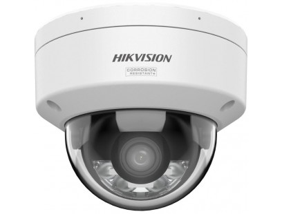 Hikvision dome DS-2CD2147G3-LIS2UY F4 (balta, 4 MP, 30 m IR; 30 m LED; Hybrid Light, ColorVu)